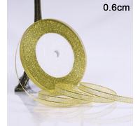 1 Pièce 25 Yards, Ruban De Bricolage, Ruban De Satin, Satin De Soie, Ruban De Paillettes, Ruban De Satin En Rouleau, Décoration De Fête De Mariage, 0.6-5cm