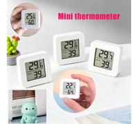 1 pièce 2pcs 3pcs Mini Thermomètre Hygromètre, Thermomètre Électronique, Affichage d'Expression Intuitive de la Température et de l'Humidité, Convient pour l'Intérieur, l'Extérieur, la Chambre, la Sal
