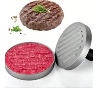 1 pièce/2pcs Moule à burger en aluminium antiadhésif, presse à burger de cuisine, presse à hamburger pour burgers de viande ou végétariens, gadgets de cuisine, fabricant de kebab, presse à burger. (Pa