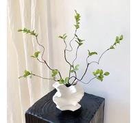 1 pièce/3 pièces/5 pièces/6 pièces/8 pièces/10 pièces Feuilles artificielles de ficus avec longues tiges - idéal pour les arrangements floraux, la décoration de la maison et du bureau - peut être util