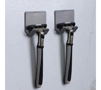 1 pièce/3 pièces/6 pièces Crochets muraux de salle de bain sans perçage, rangement adhésif pour brosse à dents, rasoir, prise électrique, serviette. Accessoires et outils de salle de bain pour la mais