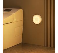 1 pièce/3 pièces/6 pièces Lumière chaude, Applique murale à détecteur de mouvement sans fil LED, Veilleuse rechargeable Marche/Arrêt automatique, Convient pour la cuisine, la chambre, le salon, le cou