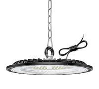 1 Pièce 300W Eclairage LED Garage, 45000LM Plafonnier Garage, 6000K Cool White Projecteur LED Extérieur, IP65 Waterproof UFO Lampe Atelier pour Factories, Warehouse, Workshop