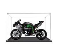 1 pièce 35x15x20cm Vitrine en Acrylique Transparente Anti - poussière | Boîte de présentatio pour Lego 42170 75376 75377 76245 Motos 1/9 Model