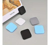 1 pièce/4 pièces Butoirs de porte en caoutchouc auto-adhésifs - Finition métal brossé, butoir de porte en plastique à montage mural, poignée anti-vibrations insonorisante, protecteur de choc. Meilleur