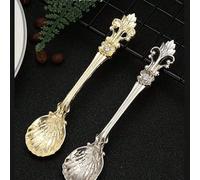 1 pièce/5 pièces/10 pièces Cuillère mini vintage en alliage avec motif couronne pour tasse, café, glace Retour à l'école 5 pièces argent,1 pièce d'argent,1 pièce d'or,2 pièces argent,2 pièces d'or,5 p
