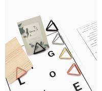 1 pièce/5 pièces/10 pièces Support de carte de siège triangulaire, support de photo de table mini, support de carte, support de note, support de carte de visite, convient pour les mariages, les fêtes 