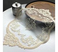 1 pièce À Broderie Fleur Napperon , Moderne En Tulle À Broderie design Napperon Pour Dîner Tableau Taille Unique,Pack de quatre taille unique,Pack de six taille uniquePolyester