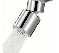 1 pièce Aérateur de robinet universel en cuivre pivotant anti-éclaboussures, adaptateur d'extension de robinet de salle de bain flexible avec diffuseur à bulles, saison de la rentrée scolaire Taille U