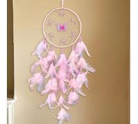 1 pièce Attrape-rêves en cristal fait main avec papillon, décoration suspendue élégante et créative. Cadeau d'anniversaire, décoration murale pour salon/chambre à coucher, faveur de fête, décoration d