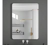 1 pièce Autocollant mural miroir acrylique floral, auto-adhésif et durcissement requis. C'est un produit de décoration murale avec effet miroir, convenant pour la maison, la chambre d'enfant, la mater