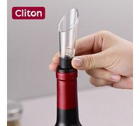 1 pièce Bec verseur de vin avec bouchon, aérateur de vin pour alcool ou spiritueux portables. Accessoire de cuisine bien fini, gadget pour la maison, outils, articles de cuisine pour Noël. Taille Uniq