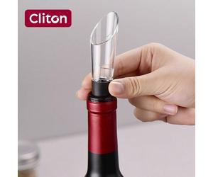 1 pièce Bec verseur de vin avec bouchon, aérateur de vin pour alcool ou spiritueux portables. Accessoire de cuisine bien fini, gadget pour la maison, outils, articles de cuisine pour Noël. Taille Uniq