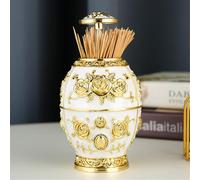 1 pièce Boîte à cure-dents à poussée automatique nordique, Porte-cure-dents créatif pour la maison, Porte-cure-dents de luxe dans les hôtels et restaurants, Distributeur de cure-dents automatique et i