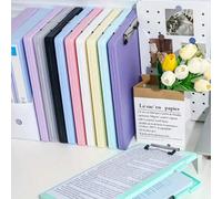 1 pièce Boîte de rangement de dossier de fichier A4, organisateur de documents d'examen pour étudiants, porte-livres d'information haute capacité, convient pour le rangement de fichiers de bureau et d