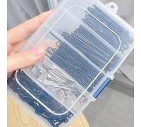 1 pièce Boîte de rangement pour clips à cheveux et bijoux avec compartiments multiples, décoration de chambre, sacs, sac à maquillage, coiffeuse, voyage, sac de voyage, accessoires de voyage, organisa