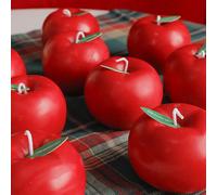 1 pièce Bougie parfumée créative en forme de fruit (5 cm/1,96 po), accessoire de fruit réaliste, décoration de vitrine, cadeau de parfum fait main, bougie de fruit, cadeau exquis, cire de soja faite m
