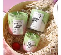 1 pièce Bougie parfumée en forme de mini tasse de latte matcha, taille 6,8 cm x 5,5 cm, plusieurs couleurs disponibles. Conçue pour créer une atmosphère romantique, comme une décoration de scène charm