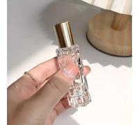 1 pièce Bouteille de spray en verre transparent rechargeable de 10 ml avec bouchon, flacon de parfum à fine brume, convient pour les cosmétiques, l'aromathérapie, le tonique, les outils de beauté DIY,