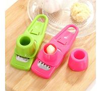 1 pièce Broyeur d'ail multifonction pour la cuisine, hachoir à ail manuel, presse-ail, outil de pelage d'ail facile 1 pièce verte,Rose rouge,2 pièces (vert + rose rouge),1 pièce, rose rouge,2 roses ro