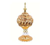 1 pièce Brûle-encens décoratif grand et large, brûle-encens, brûle-encens à charbon, décoration de table pour bâtonnets d'encens et cônes, décoration aromatique, accessoires pour dîner aux chandelles 