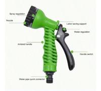 1 pièce Buse de pulvérisation d'eau haute pression réglable, adaptateur de connecteur rapide de tuyau d'arrosage de jardin vert pour l'irrigation, le jardinage, le lavage de voiture et le nettoyage de