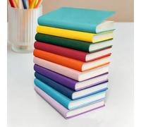 1 pièce Cahier portable format A7, mini bloc-notes de poche simple, 100 feuilles 200 pages intérieures lignées, convient pour l'écriture, le dessin, les activités scolaires, les récompenses pour les é