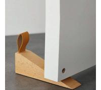 1 pièce - Cale de porte, cale de porte relevée en bois massif créative, cale de porte anti-collision en bois, convient pour le salon, la chambre à coucher et la salle à manger, décoration de salon Tai