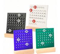 1 pièce Calendrier perpétuel - Système de planification et d'organisation personnalisable DIY, calendrier de bureau compact pour une utilisation quotidienne, design perpétuel - accessoires de bureau é