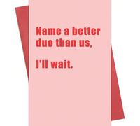 1 pièce Carte d'anniversaire amusante pour le meilleur ami et le petit ami/mari, carte d'anniversaire humoristique pour la petite amie/femme, cadeau de la Saint-Valentin amusant pour lui et elle Envel