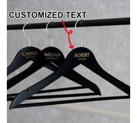 1 pièce Cintre personnalisé pour témoin de mariage, cintre en bois gravé, cintre de mariage pour témoin, cintre de costume de marié, cadeau idéal pour lui, petit ami, papa, famille, amis, fils, maison