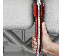 1 pièce Clé lourde à 5 en 1 pour collier de serrage de durit de radiateur - Construction en plastique robuste, conception monobloc avec douille pentagonale et tête de douille pentagonale Taille Unique