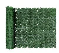 1 pièce Clôture artificielle, décoration de parasol de balcon, store enrouleur de pelouse en herbe synthétique, clôture de filet de parasol à feuilles, clôture murale, convient pour le jardin de la ma