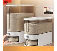 1 pièce Conteneur de stockage de riz anti-insectes, hermétique & anti-humidité, Fresh-Lock, grande capacité, convient pour le Festival du Printemps, la cuisine, le camping, l'hôtel, le B&B, le restaur