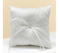 1 pièce Coussin d'alliances en dentelle, convient pour la cérémonie de mariage et la fête Taille UniquePolyester