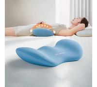 1 pièce Coussin de soutien lombaire ergonomique, coussin de taille plat pour s'allonger, soutien lombaire pour la protrusion du sommeil, décoration de chambre, décoration intérieure esthétique, décora