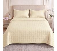 1 pièce Couverture de refroidissement matelassée, couvre-lit d'été léger, courtepointe verte légère, respirante, reste fraîche toute la nuit, douce et confortable, convient à différentes tailles de li