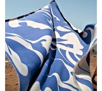 1 pièce Couverture en fausse cachemire avec motif abstrait, convient pour le bureau, le canapé, le lit, en tant que châle chaud, tapis de pique-nique extérieur, jetés de voyage pour voiture/avion, cad