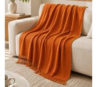 1 pièce Couverture tricotée kaki, couverture de canapé de style nordique en acrylique rectangulaire pour sieste au bureau, couverture de climatisation, petite couverture tricotée, châle, jeté de lit,