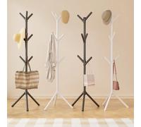 1 pièce Crochet de suspension multifonctionnel portable - Charge maximale 1 kg - Boîte de rangement indépendante noire & blanche avec crochets pour chapeau, sac, serviette - Design en plastique gain d