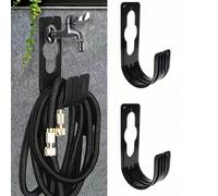 1 pièce Crochet de tuyau d'arrosage, support de tuyau mural en plastique, fournitures pour la maison, jardin, patio et décoration intérieure, organisation et rangement, fournitures de jardin, décorati