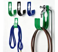 1 pièce Crochet pour tuyau d'arrosage, support mural en plastique pour tuyau d'eau, support pour tuyau d'eau, fournitures en plastique pour la maison et le jardin, fournitures de jardin d'extérieur, d