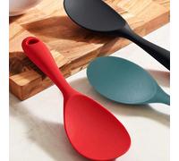 1 pièce Cuillère à riz en silicone anti-adhésive et résistante à la chaleur - Design ergonomique, durable, facile à nettoyer, convient pour le riz, la salade, la purée de pommes de terre, etc., convie