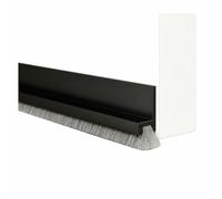 1 pièce de 100 bandes d'étanchéité à brosse pour bas de porte, anti-insectes et insonorisantes, butée de porte auto-adhésive - Noir chuan mendi-30mm-100cm