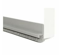 1 pièce de 100 bandes d'étanchéité à brosse pour bas de porte, anti-insectes et insonorisantes, butée de porte auto-adhésive - Gris chuan mendi-30mm-100cm