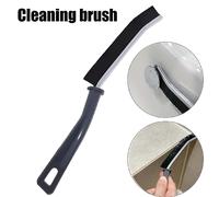 1 pièce de brosse de nettoyage multifonctionnelle en plastique avec manche confortable pour fente de fenêtre, fente de machine à laver, fissures de salle de bain, plan de travail de cuisine - Pendant
