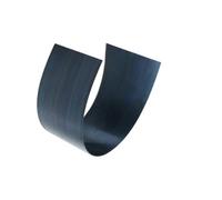 1 pièce de cale en acier à ressort flexible, stock de cale en acier à ressort finition polie, rangée d'acier trempé bleu, ceinture en acier au manganèse de trempe L 20 pouces(3.0x30x500mm)