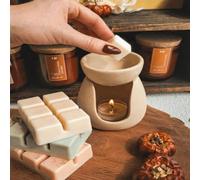 1 pièce de cire parfumée, ensemble de bougies parfumées, (3oz) assortiment de cires parfumées/tartes de cire de bougie - Rose, Vanille, Café, Gardénia, Lavande, Santal, Citron, Pomme Cannelle, Cire pa