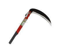1 pièce de faucille pliable, longue 390 mm, lame de 210 mm, pour le jardinage polyvalent, faucille d'herbe pour désherbage, faucille de sécurité portable