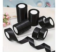 1 Pièce De Ruban De Satin De 25 Verges/rouleau, Ruban De Satin De Soie De Matériau De Fleur De Rose Diy Pour La Décoration De Gâteau-cadeau D'emballage De Ruban De Nœud De Mariage De Fête Largeur : 0,